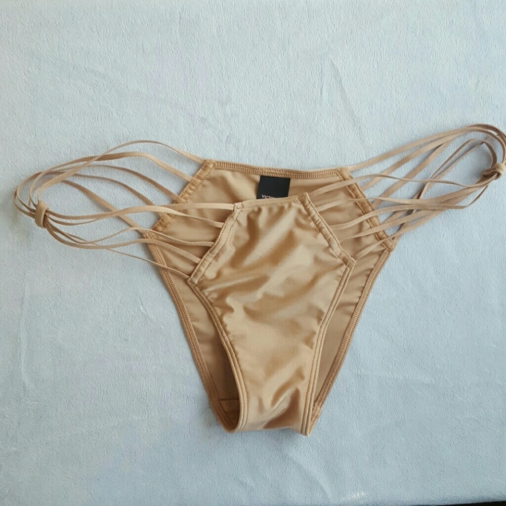 VICTORIA'S SECRET silky, stringed bottoms